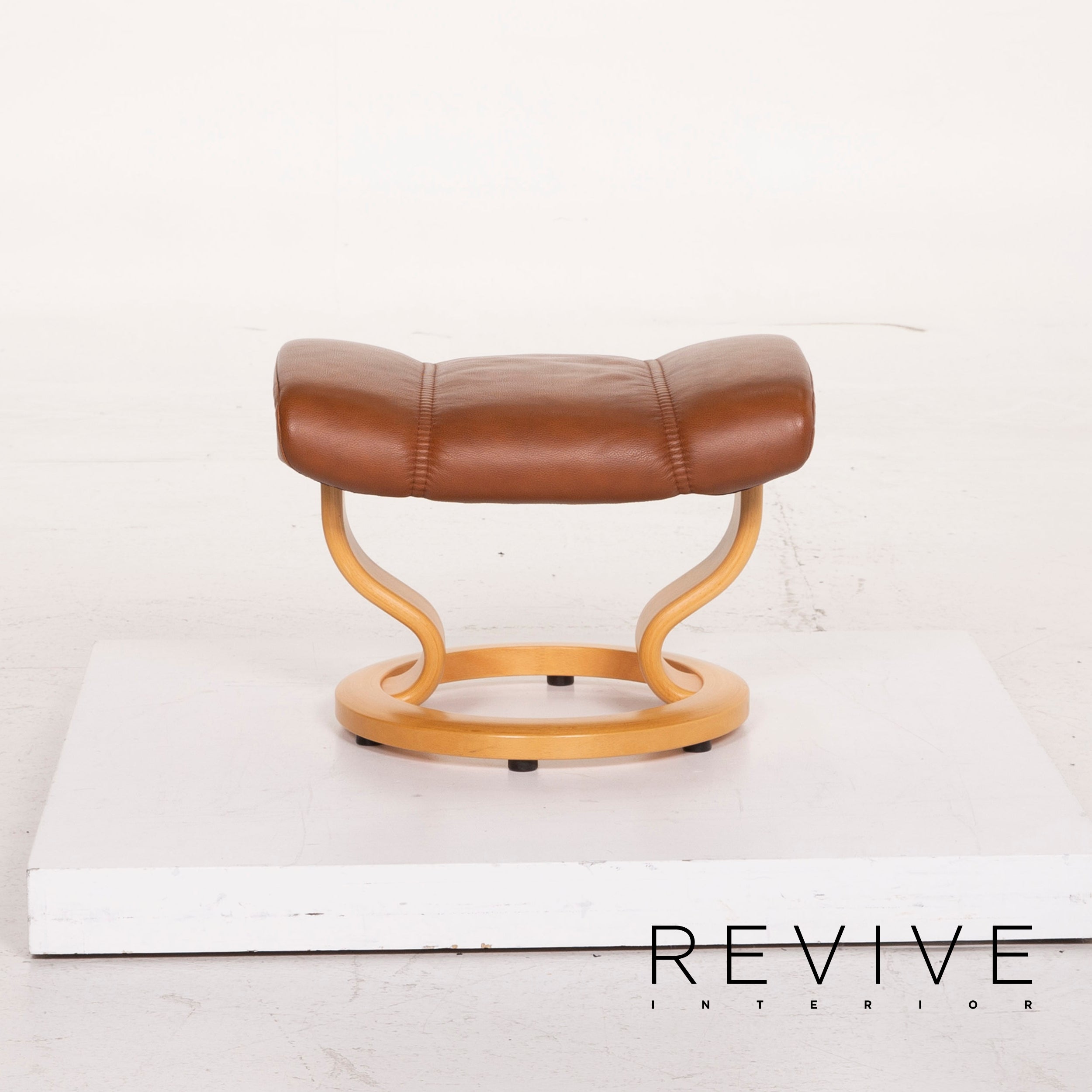 Stressless Consul Leder Sessel Cognac inkl. Hocker Relaxfunktion #15279