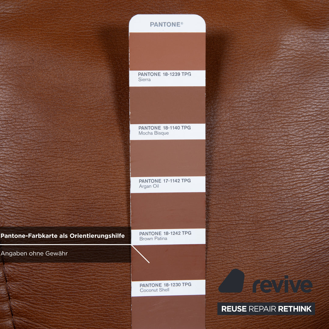 Stressless Consul Leder Sessel Cognac inkl. Hocker Relaxfunktion