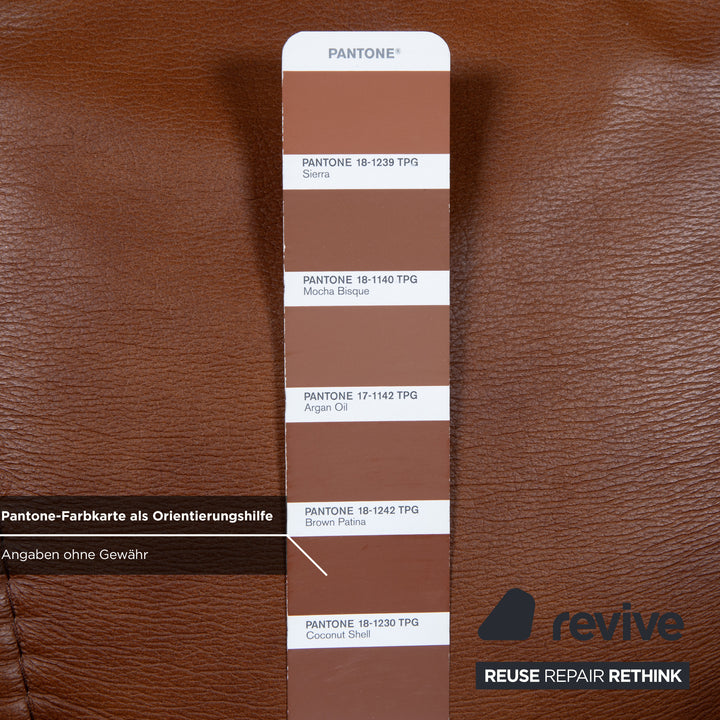 Stressless Consul Leder Sessel Cognac inkl. Hocker Relaxfunktion