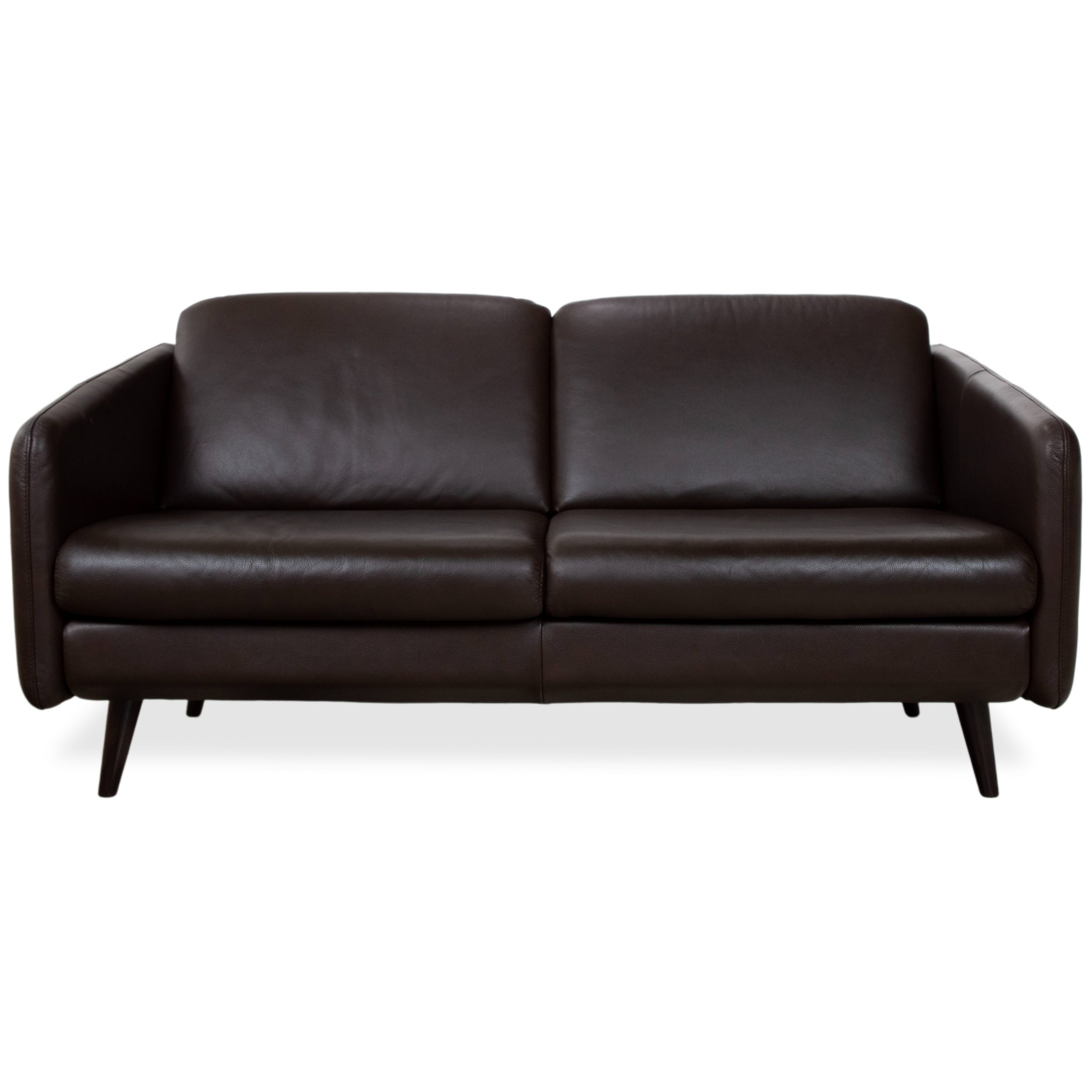 Stressless Copenhagen leren tweezitsbank bruin bankstel