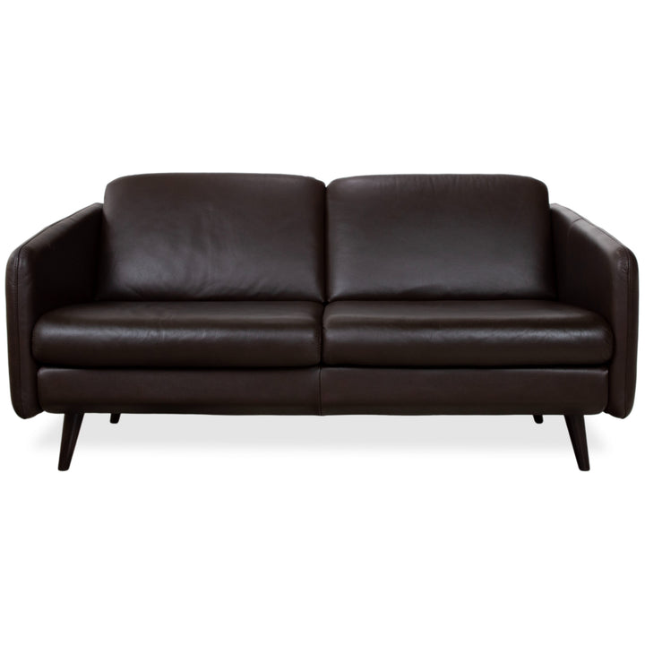 Stressless Copenhagen Leder Zweisitzer Braun Sofa Couch