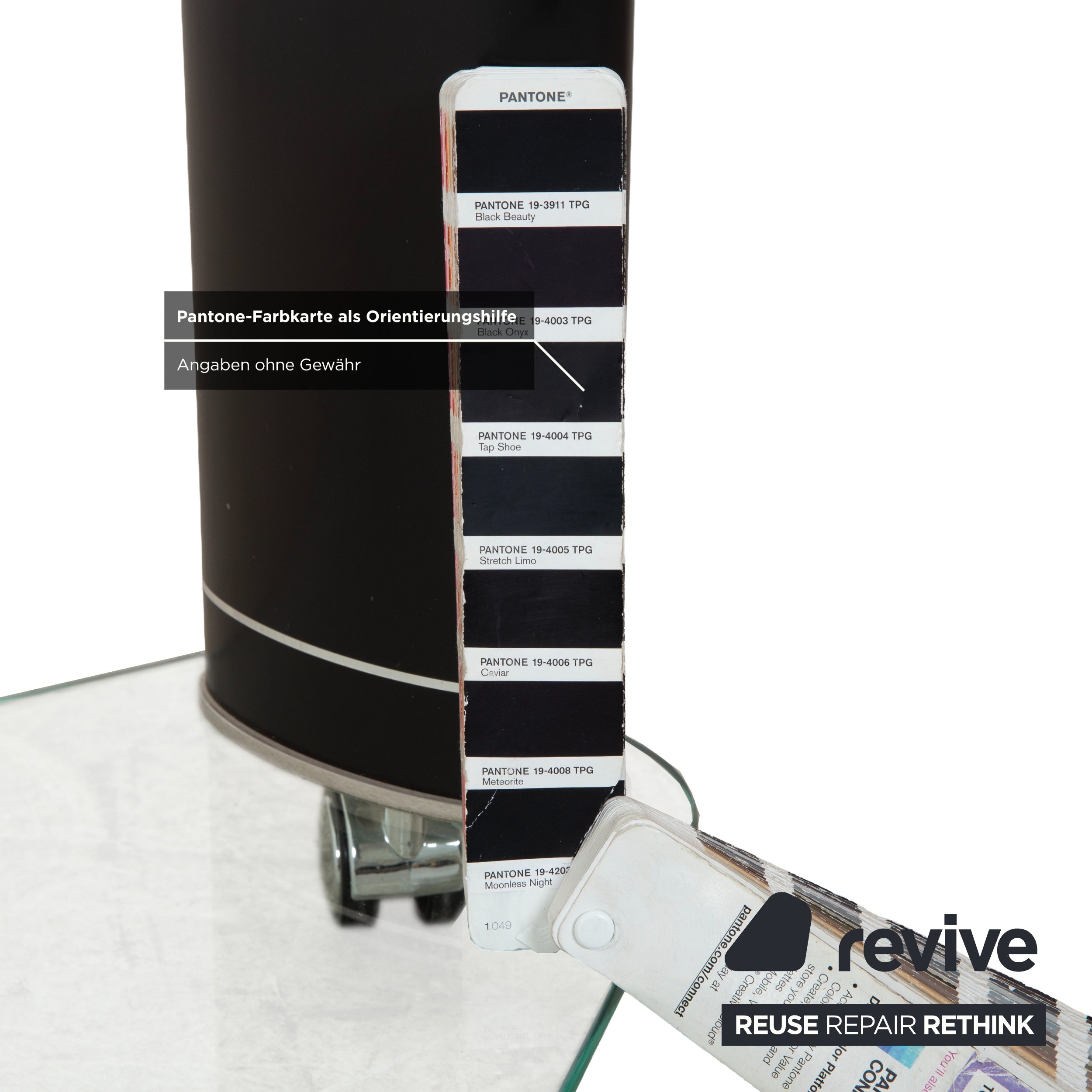 Stressless Couchtisch Glas Grau Silber Schwarz Beistelltisch Rollfunktion