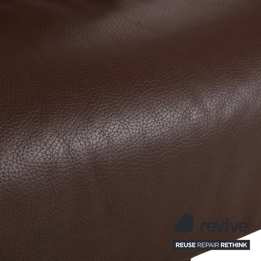 Stressless Vision Leder Sessel Braun Dunkelbraun Holz Manuelle Funktion