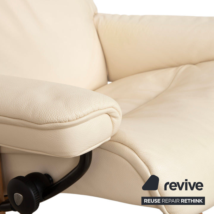 Stressless Dream Leder Sessel Creme inkl. Hocker