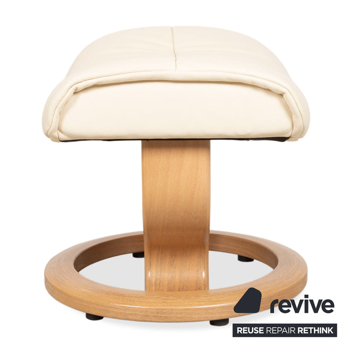 Stressless Dream Leder Sessel Creme inkl. Hocker