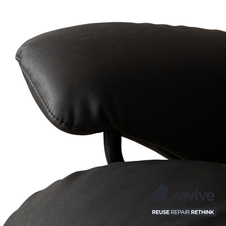 Stressless Dream Leder Sessel Schwarz Anthrazit Grau Braun inkl. Hocker