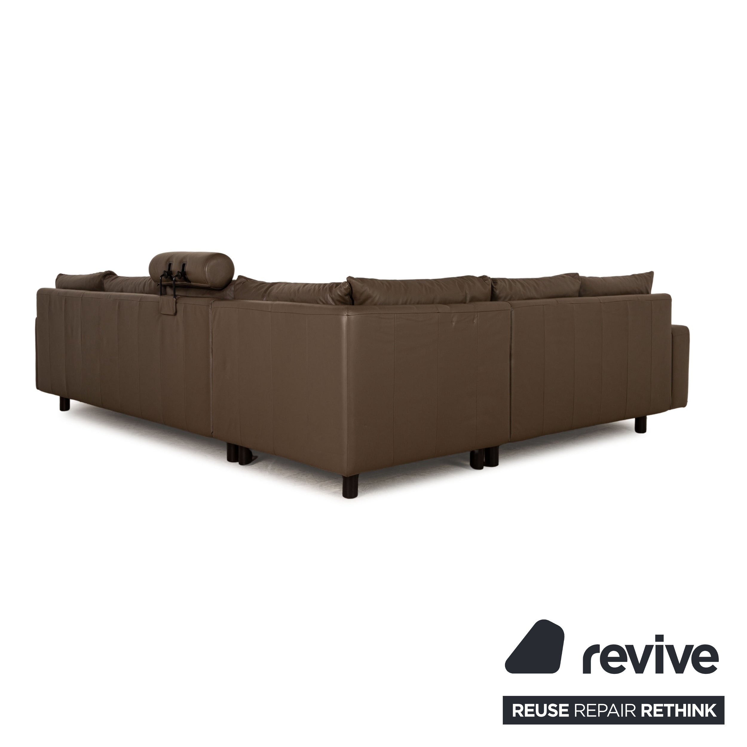 Stressless E 200 Leather Corner Sofa Brown Sofa Couch