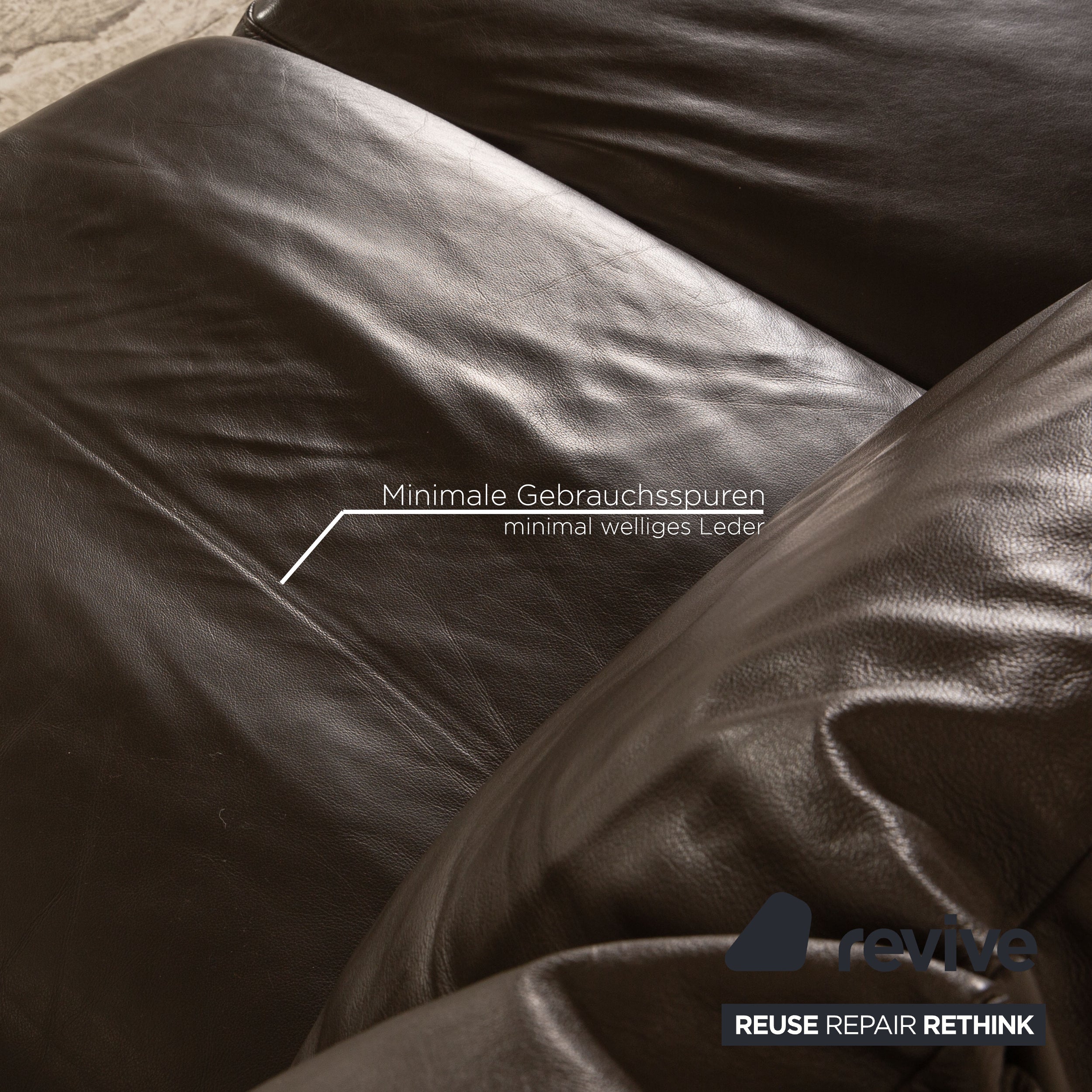 Stressless E 200 Leather Corner Sofa Brown Sofa Couch