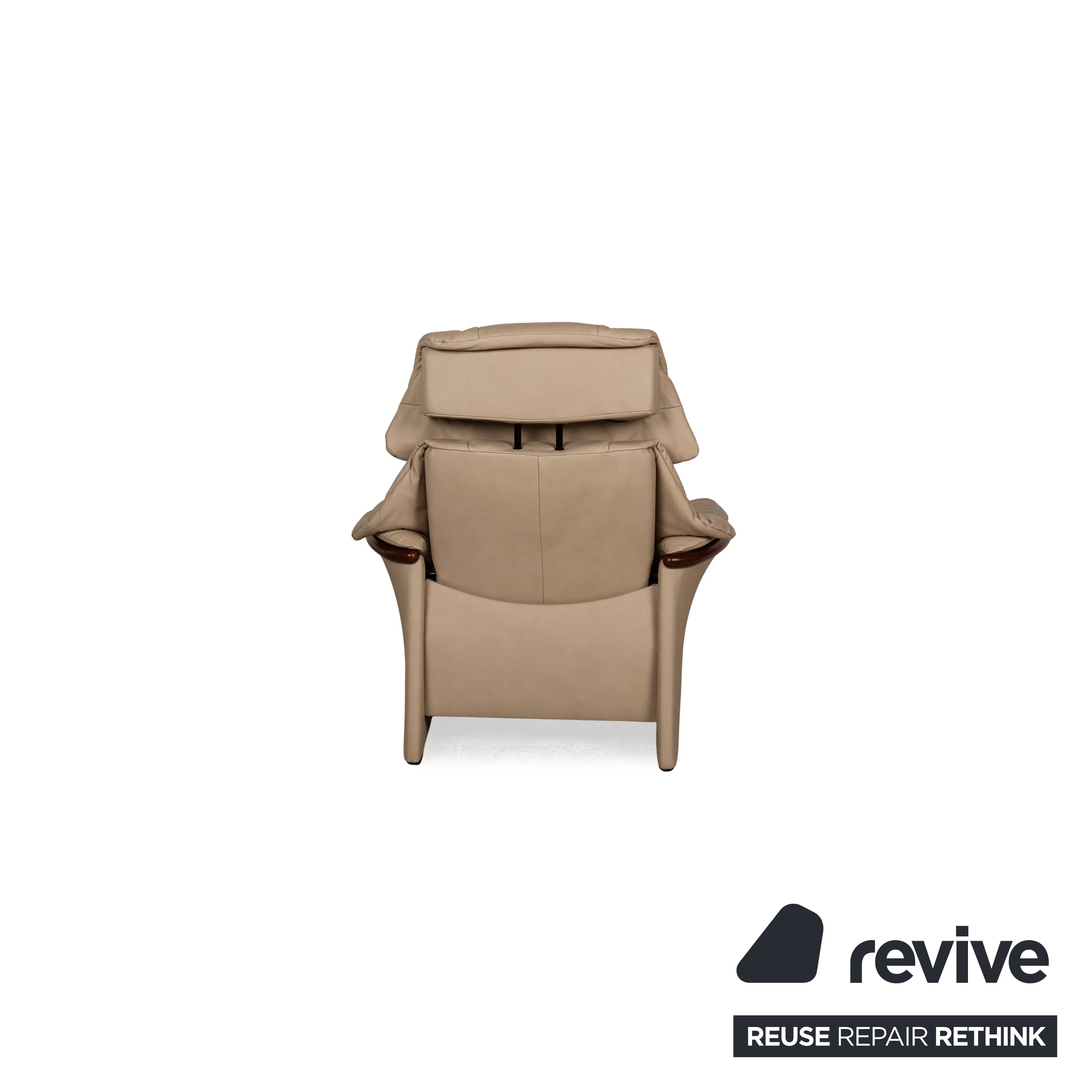 Stressless Eldorado Leather Armchair Beige manual function