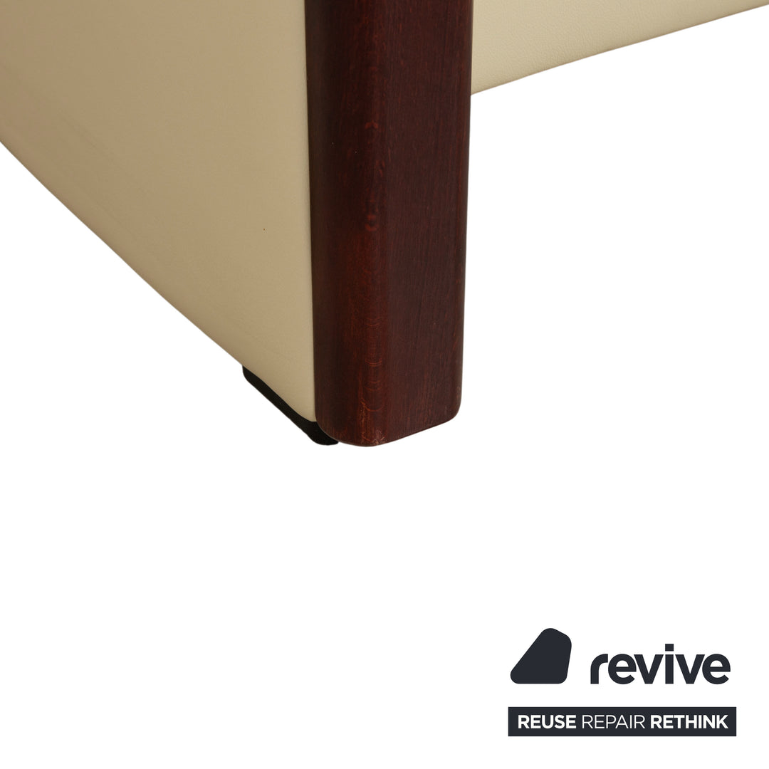 Stressless Eldorado Leder Sessel Creme Beige manuelle Funktion