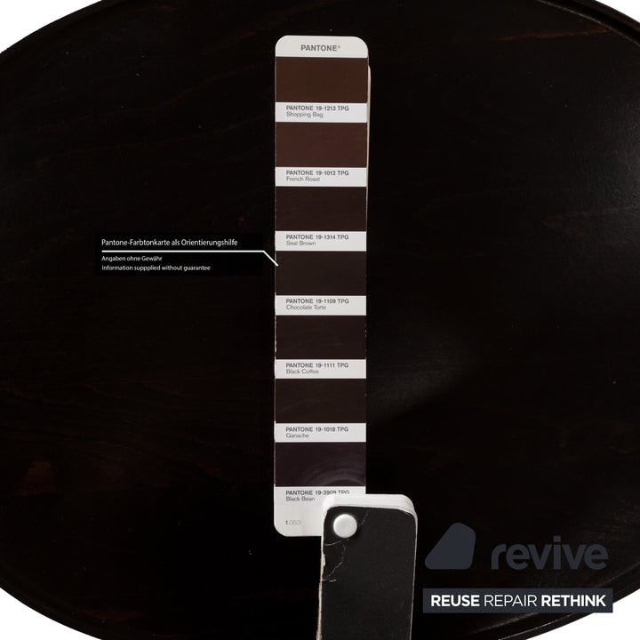 Stressless Ellipse Table Side Table Wood Black Black-Brown