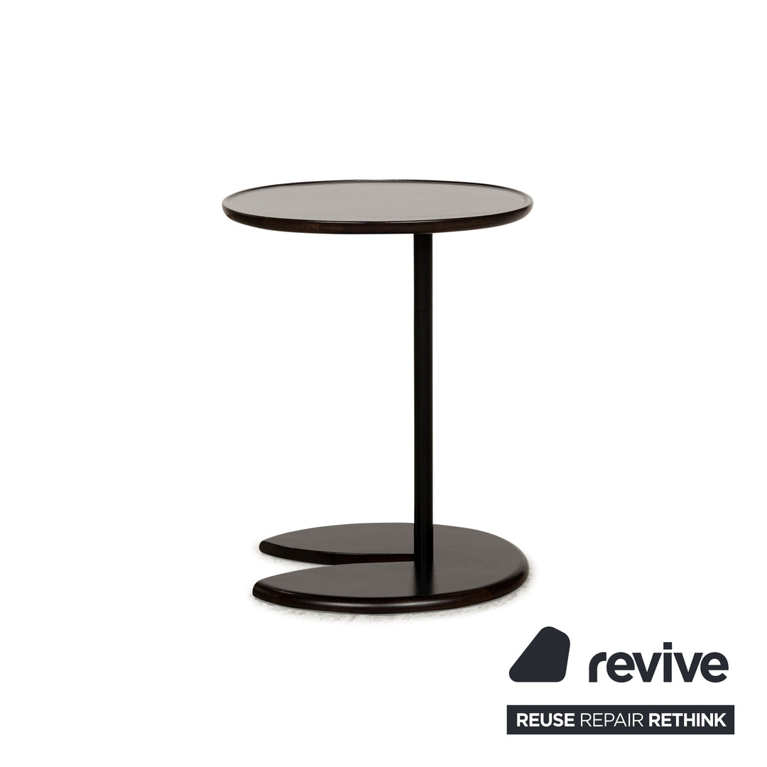 Stressless Ellipse Table Side Table Wood Black Black-Brown