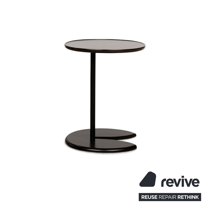 Stressless Ellipse Table Side Table Wood Black Black-Brown