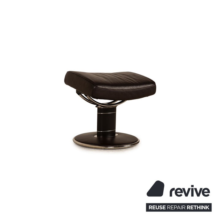Stressless Jazz Leder Sessel Braun Dunkelbraun Größe M inkl. Hocker