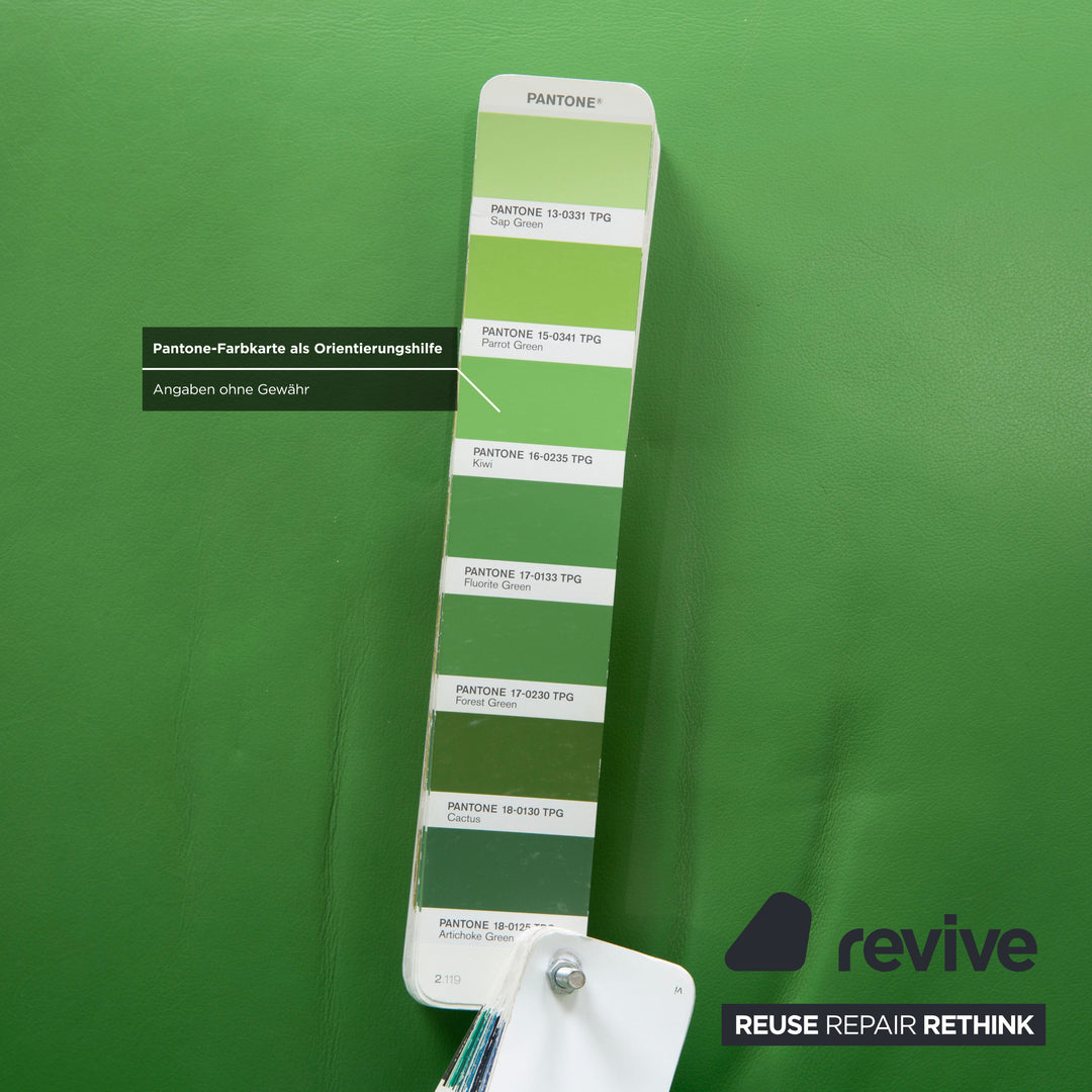 Stressless Jazz Leder Sessel Grün inkl. Hocker Relaxfunktion