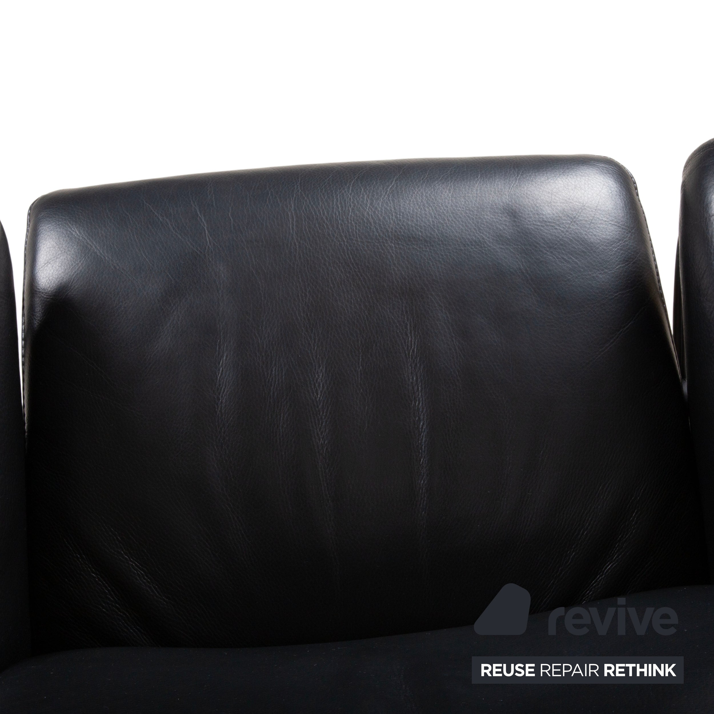 Stressless Jazz Leather Armchair Black Size L Recliner Function