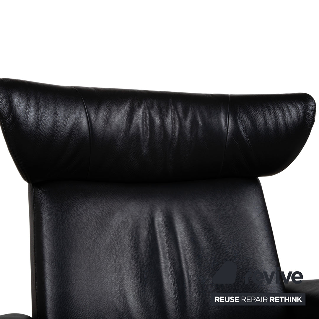 Stressless Jazz Leder Sessel Schwarz Größe L Relaxfunktion Funktion