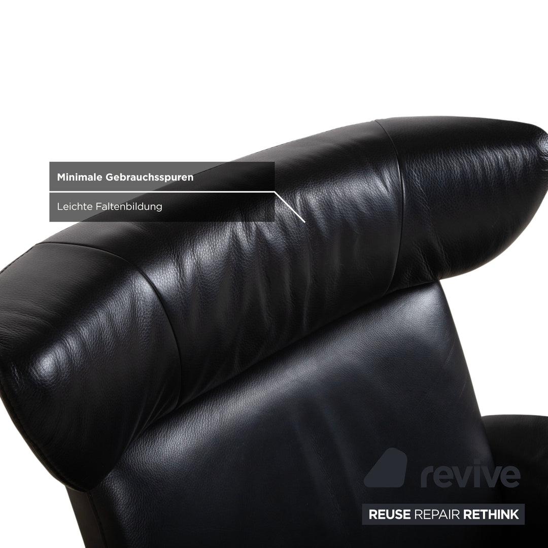 Stressless Jazz Leder Sessel Schwarz Größe L Relaxfunktion Funktion