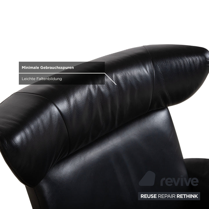 Stressless Jazz Leder Sessel Schwarz Größe L Relaxfunktion Funktion