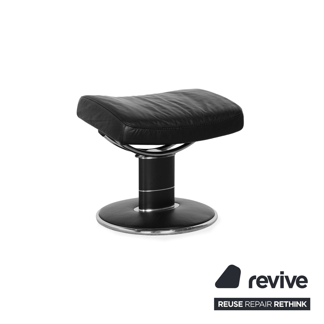 Stressless Jazz Leder Sessel Schwarz manuelle Funktion