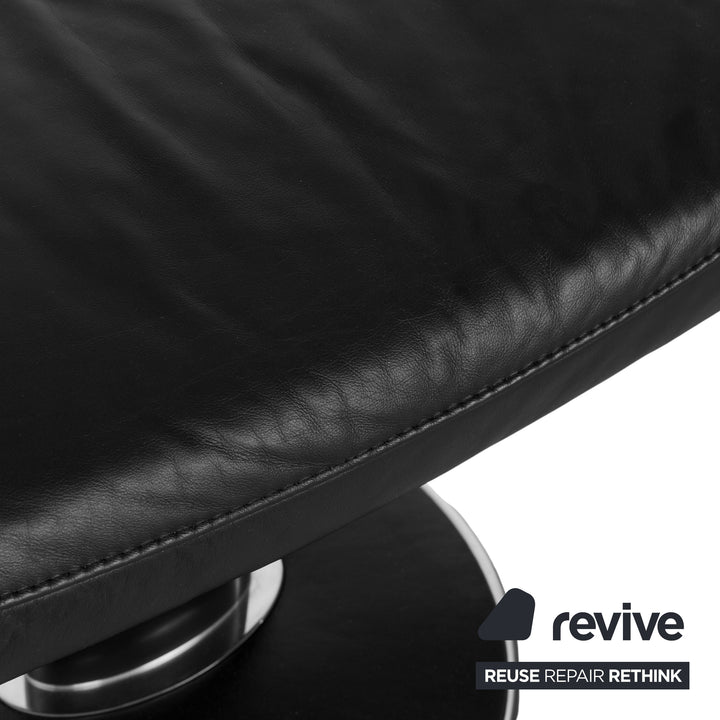 Stressless Jazz Leder Sessel Schwarz manuelle Funktion