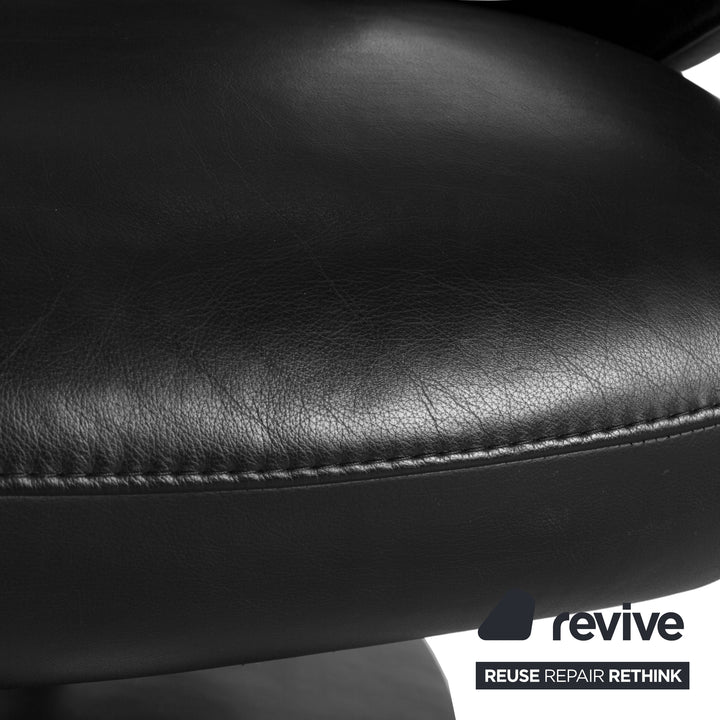 Stressless Jazz Leder Sessel Schwarz manuelle Funktion