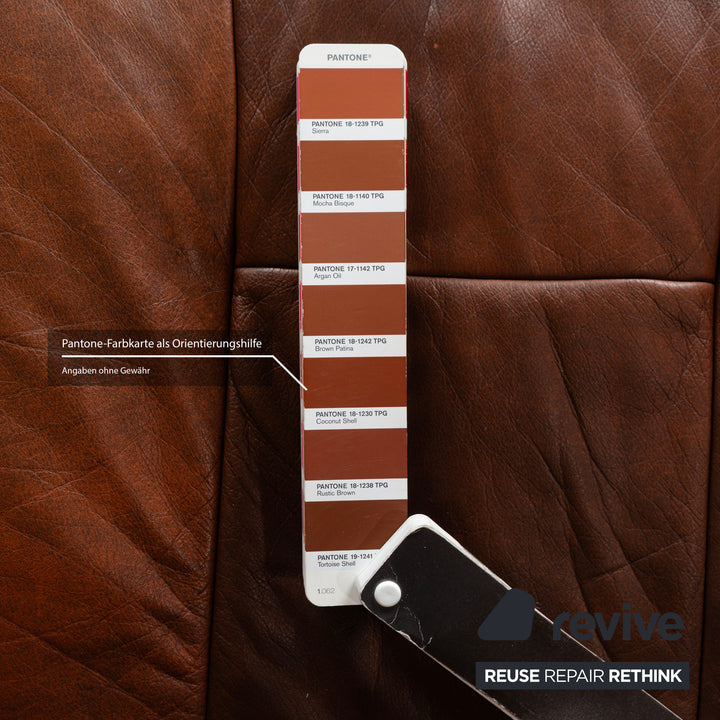 Stressless Leder Hocker Braun