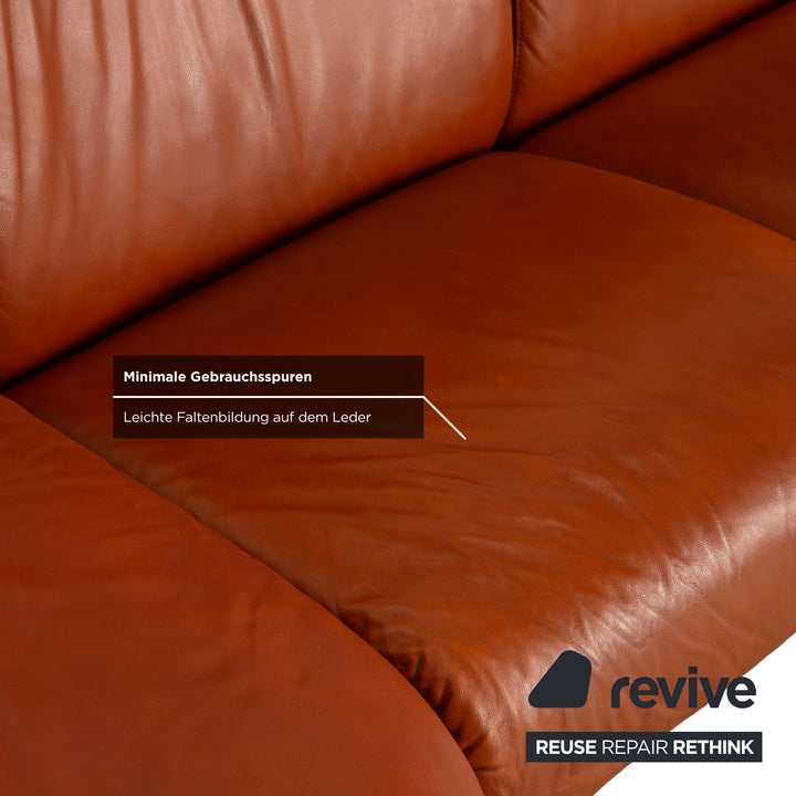 Canapé d'angle en cuir Stressless Legend, marron