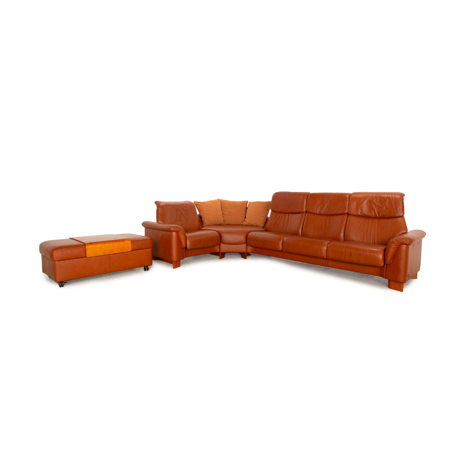 Stressless Legend Leather Sofa Set Brown Sofa Couch