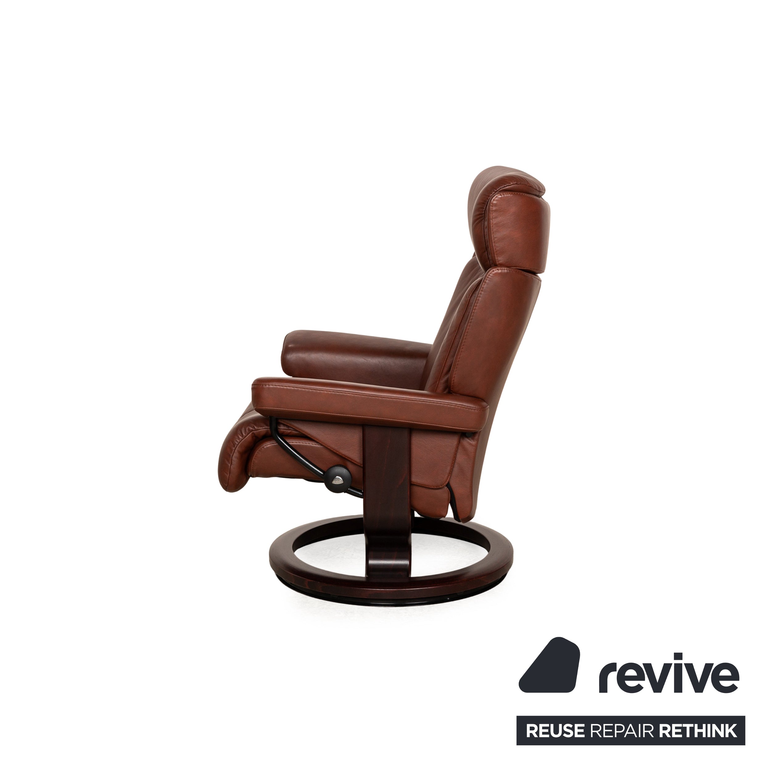 Stressless Magic Leder Sessel Braun inkl. Hocker