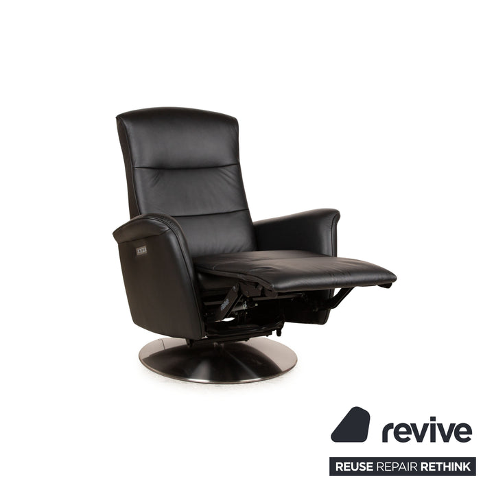 Stressless Mike Leder Sessel Schwarz elektrische Funktion