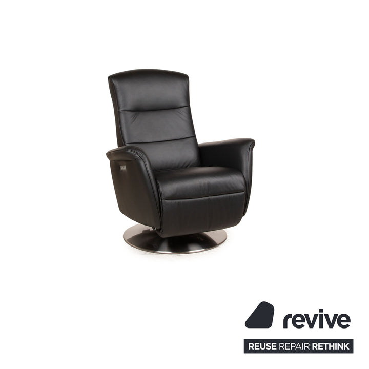 Stressless Mike Leder Sessel Schwarz elektrische Funktion