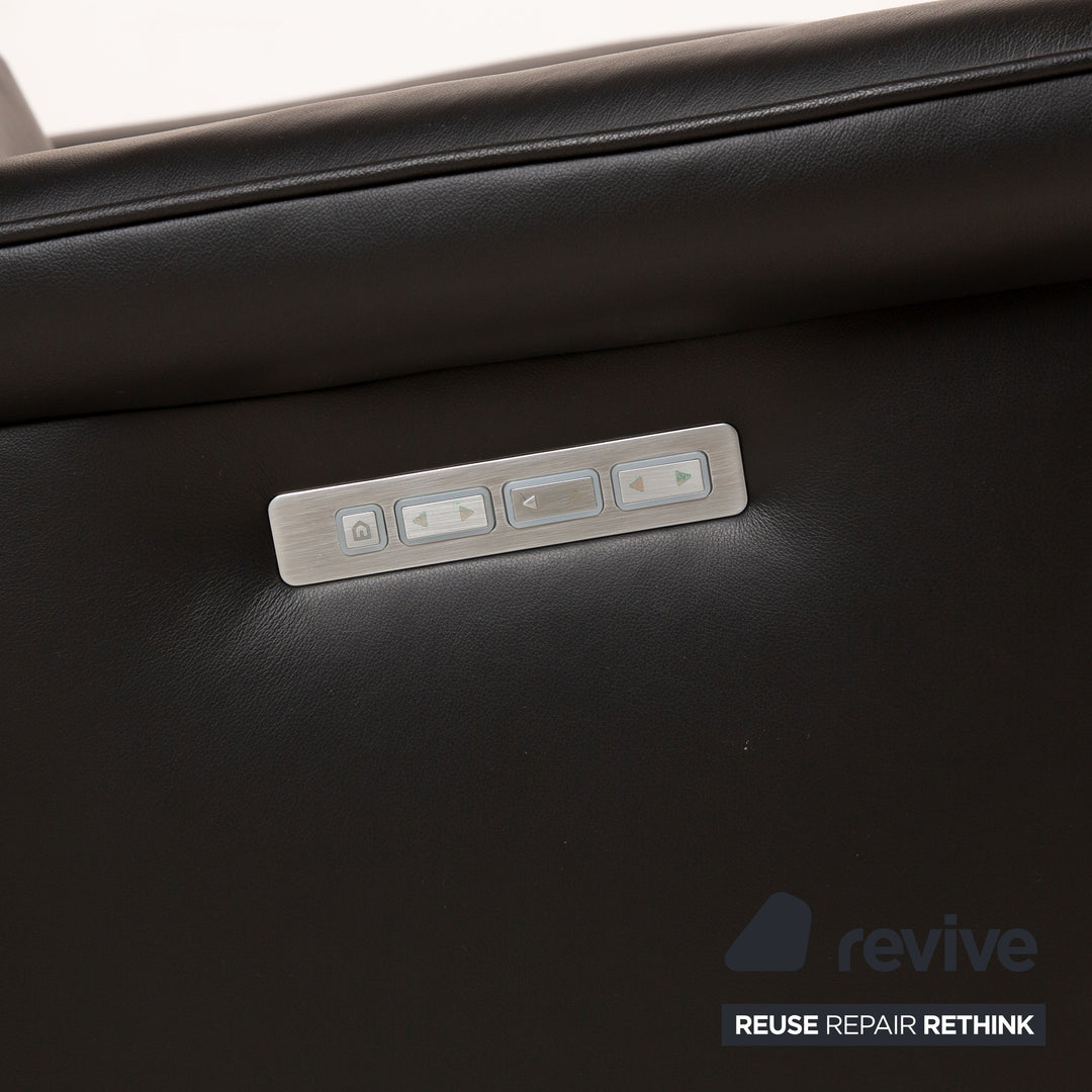 Stressless Mike Leder Sessel Schwarz elektrische Funktion