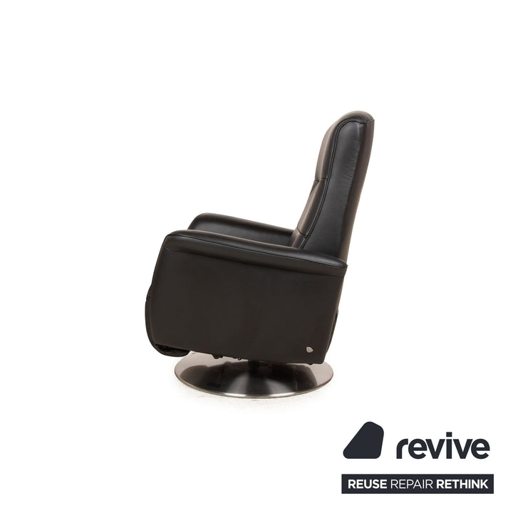 Stressless Mike Leder Sessel Schwarz elektrische Funktion