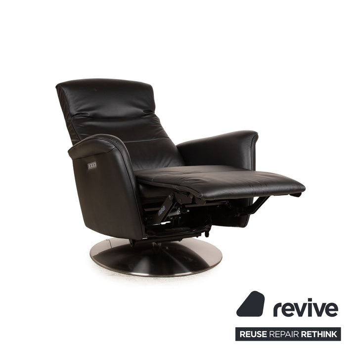 Stressless Mike Leder Sessel Schwarz elektrische Funktion