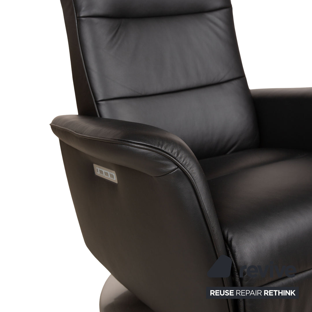 Stressless Mike Leder Sessel Schwarz elektrische Funktion