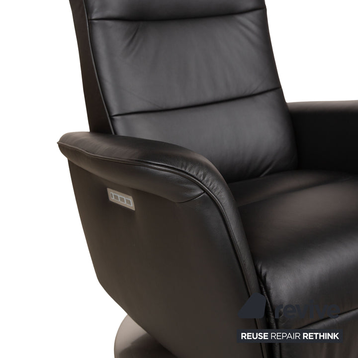 Stressless Mike Leder Sessel Schwarz elektrische Funktion