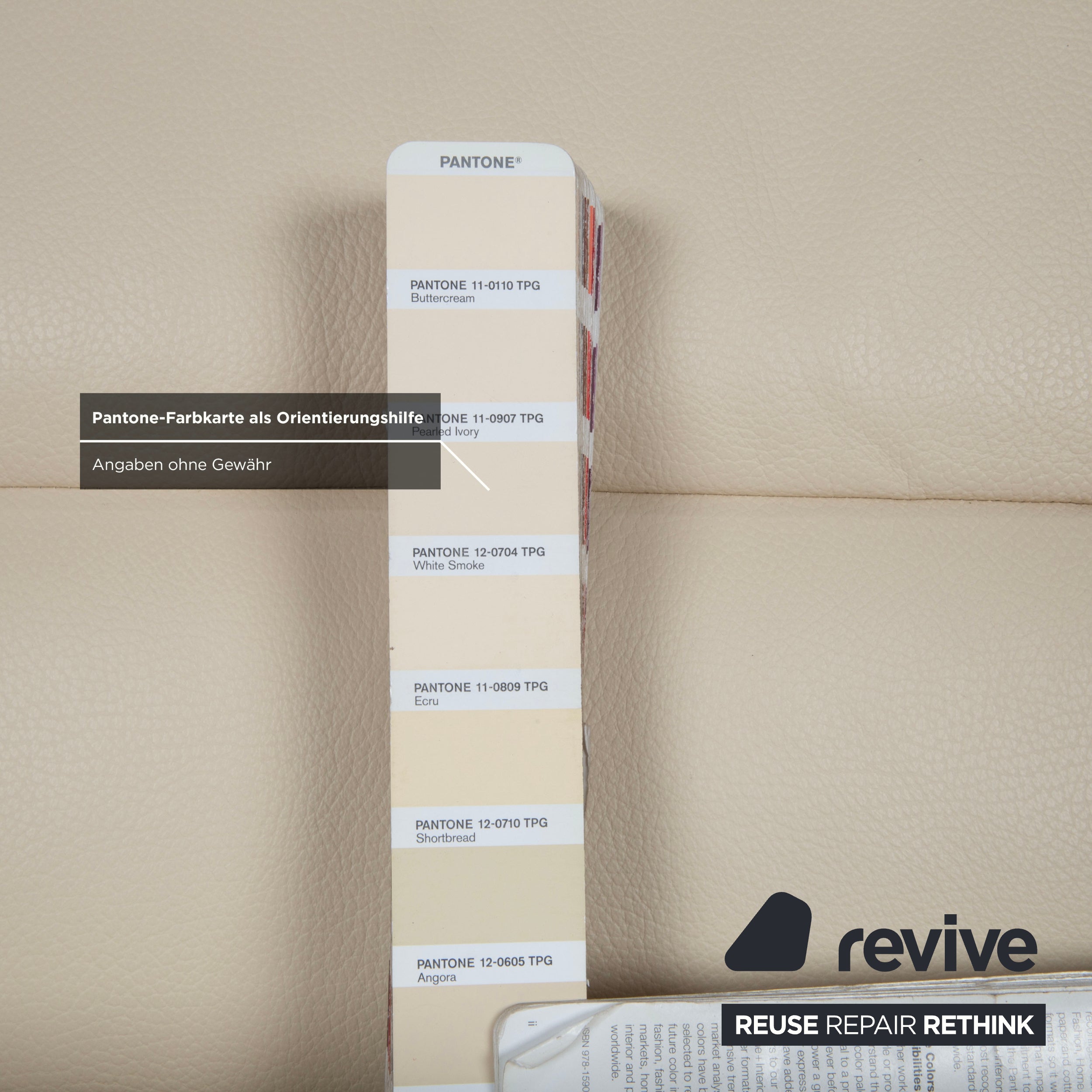 Stressless Oslo Leder Viersitzer Creme Sofa Couch