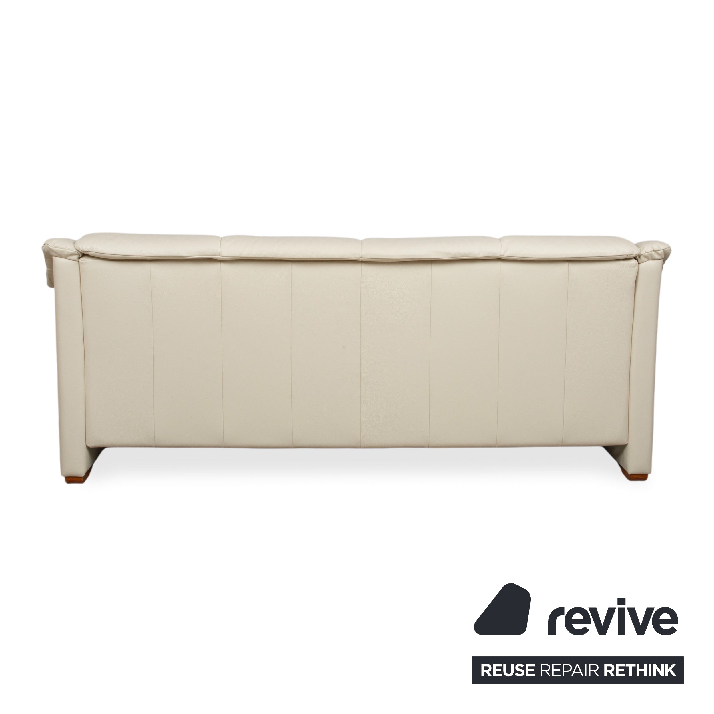 Stressless Oslo Leder Viersitzer Creme Sofa Couch