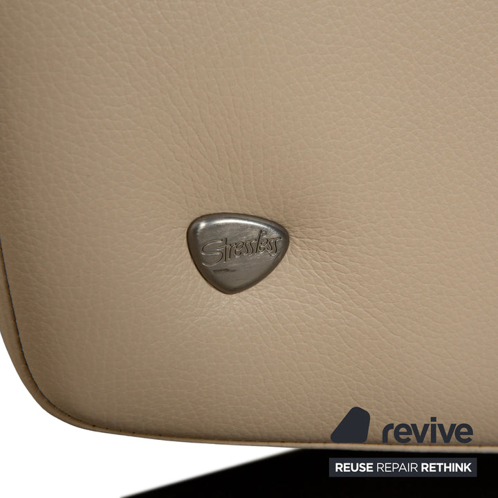 Canapé deux places Stressless Panorama en cuir beige