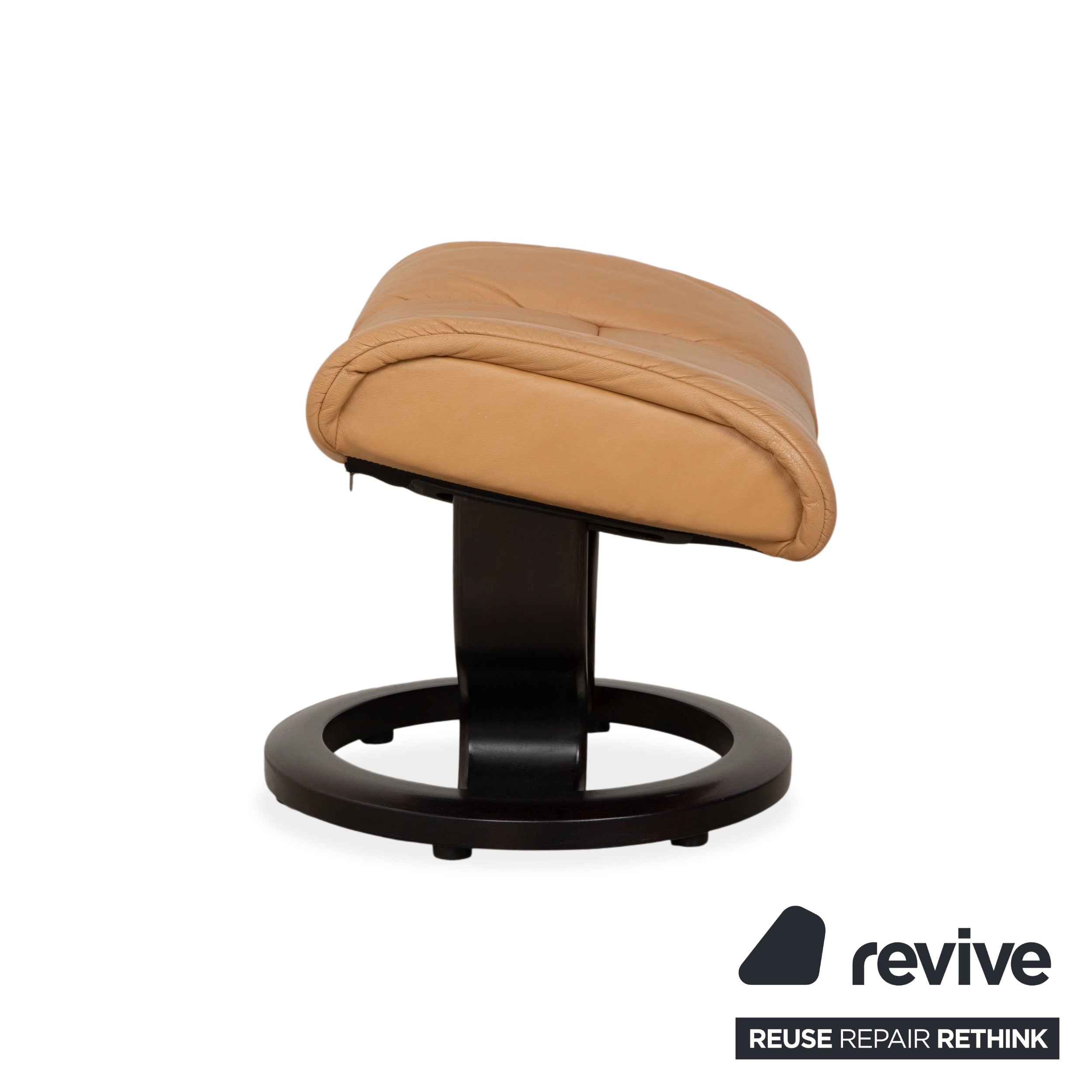 Stressless Reno Leather Recliner Beige incl. Footstool, Manual Function