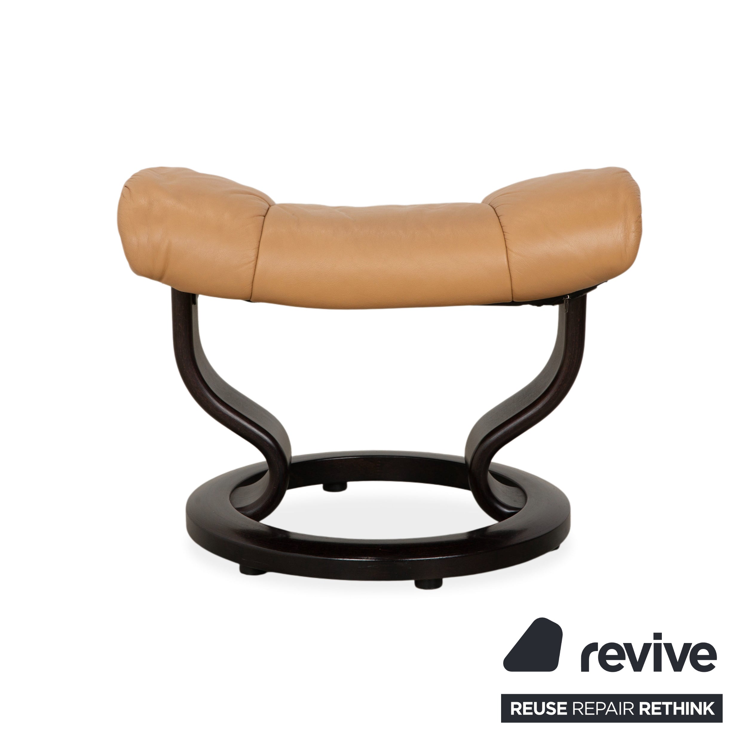 Stressless Reno Leather Recliner Beige incl. Footstool, Manual Function