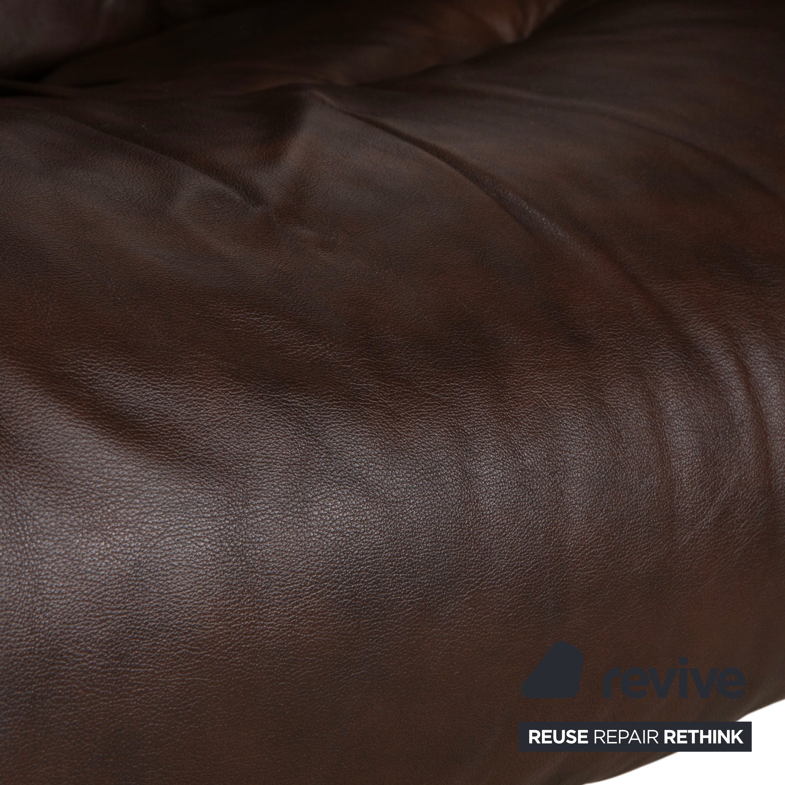 Stressless Reno Leather Recliner Brown Size M incl. Footstool Dark Brown Recliner Reclining Chair Reclining Function
