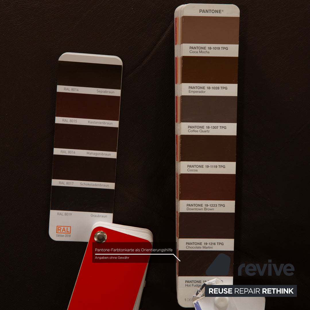 Stressless Sam Power Leather Recliner Dark Brown Electric Features Battery