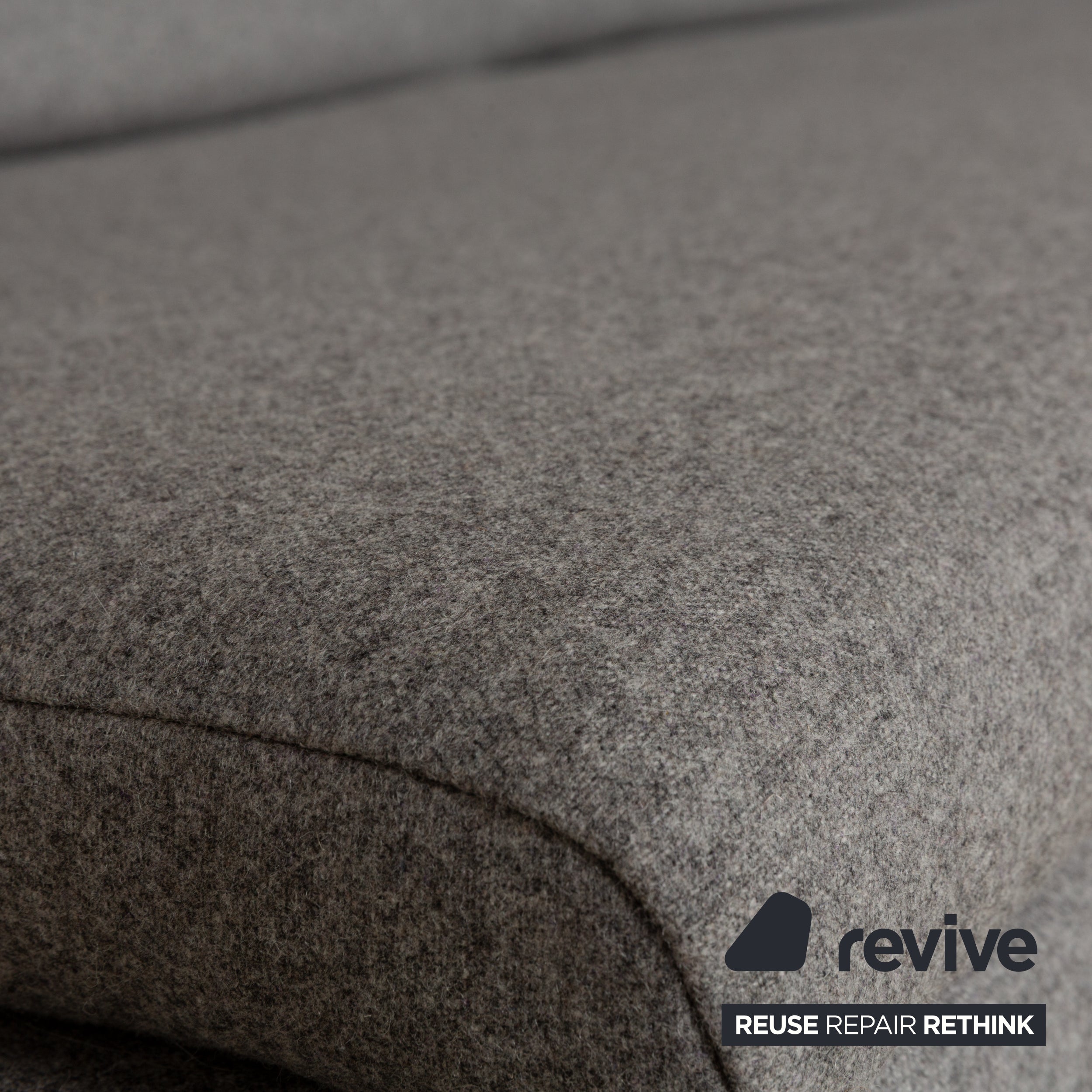 Stressless Spice Stoff Dreisitzer Grau Sofa Couch
