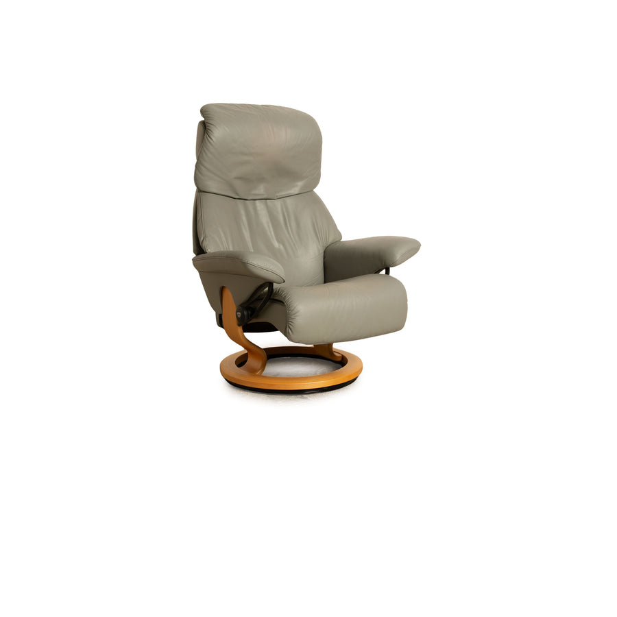 Stressless Vision Leather Armchair Grey Relaxation Function Relaxation Chair