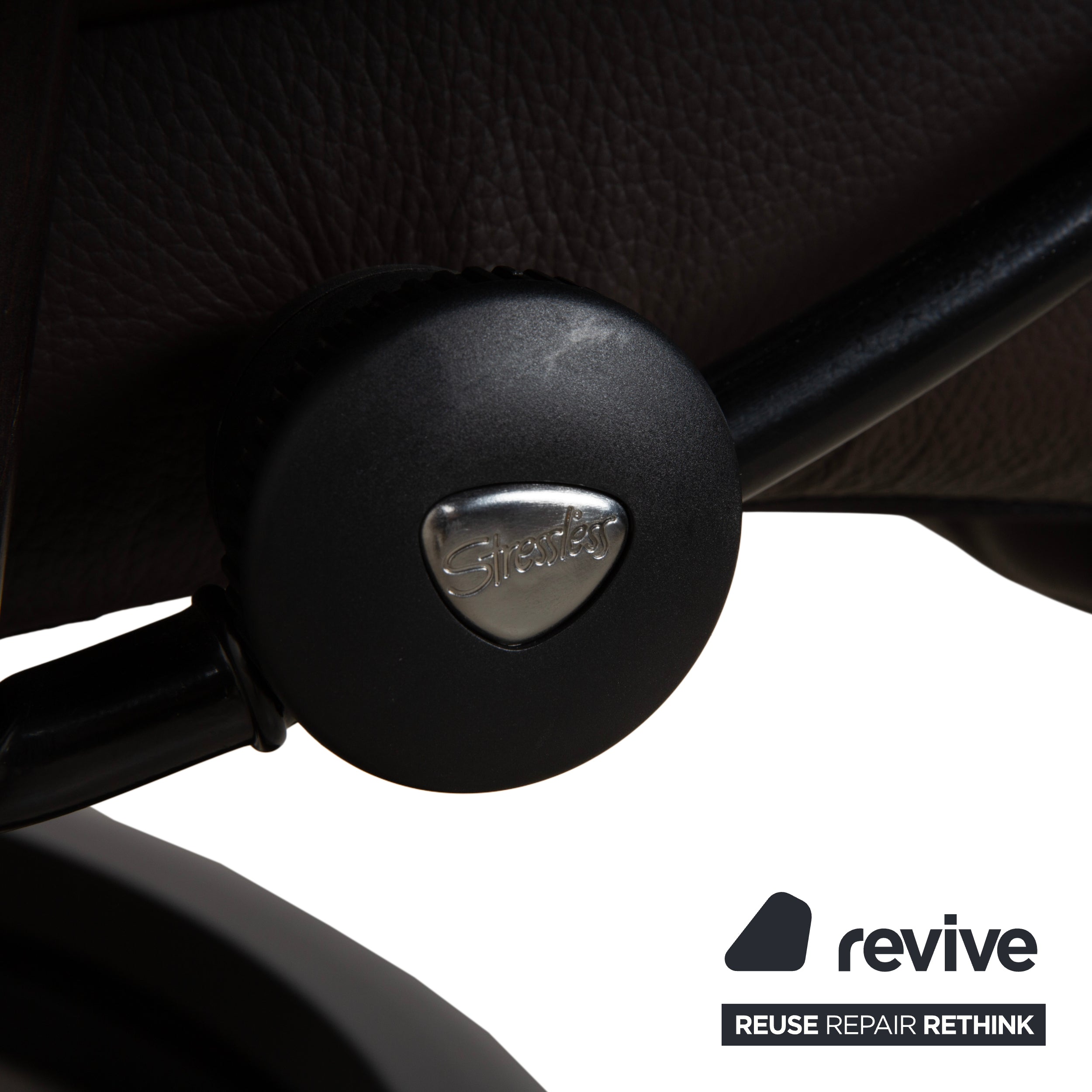 Stressless Voyager Leather Recliner Brown Manual Function