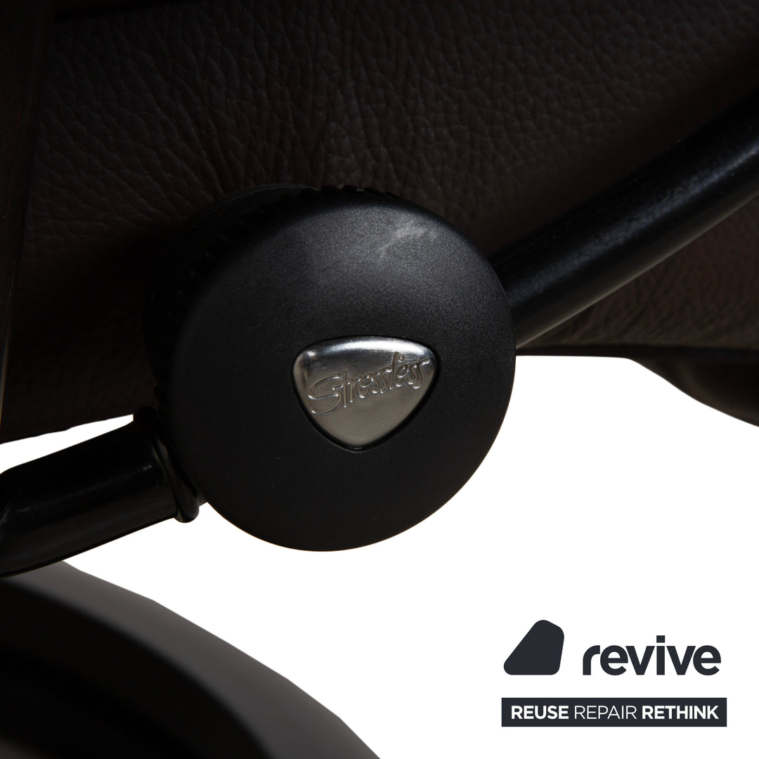 Stressless Voyager Leder Sessel Braun manuelle Funktion