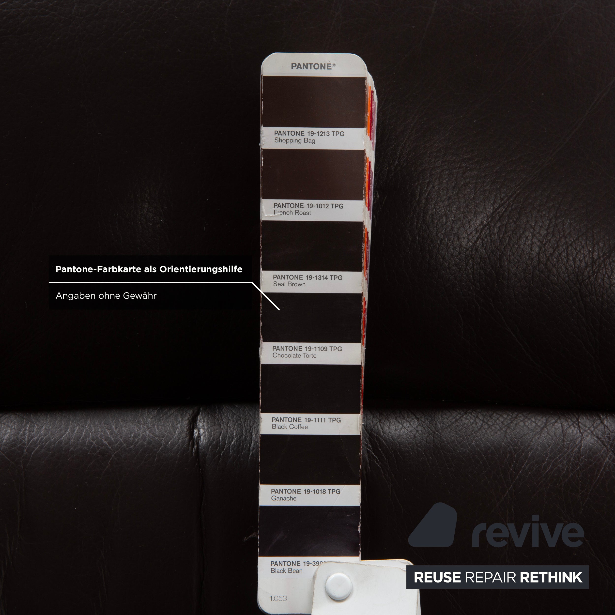 Canapé trois places Stressless Wave en cuir marron expresso, à réglage manuel