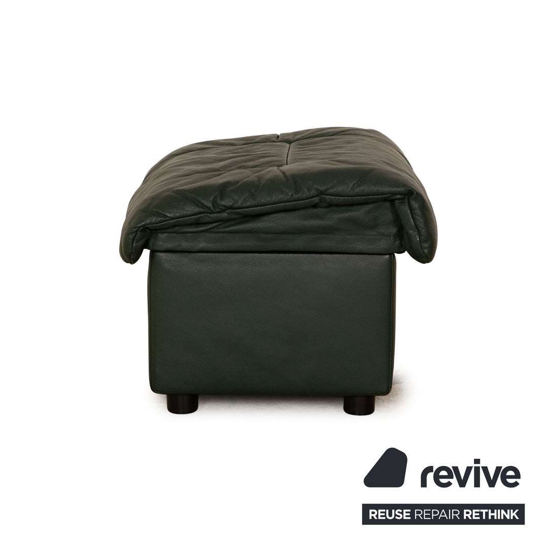 Stressless Windsor Leder Hocker Dunkelgrün Funktion